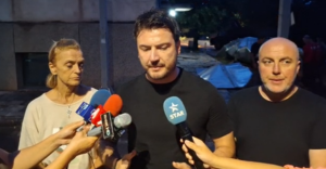 Ветрот протатни и низ Штип — пациенти се преместуваат, протече покривот на болницата